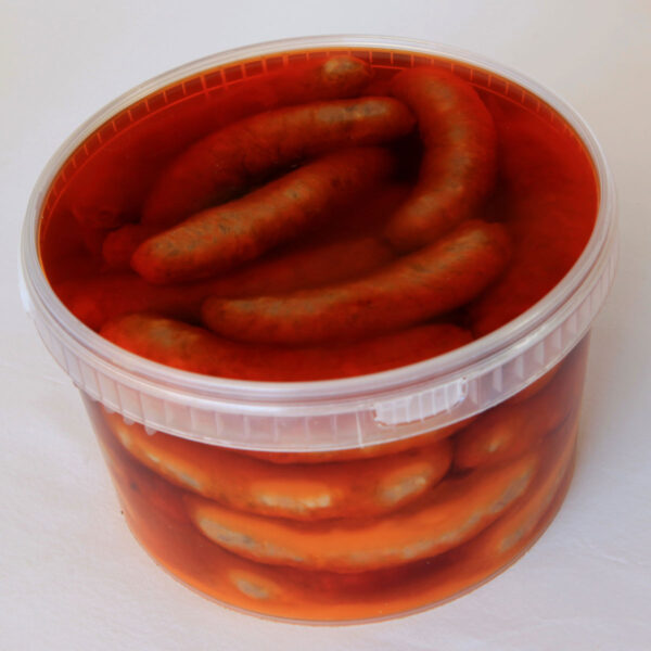 18 chorizos fritos 2 7 L